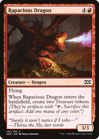 Rapacious Dragon [Double Masters] - The Mythic Store | 24h Order Processing