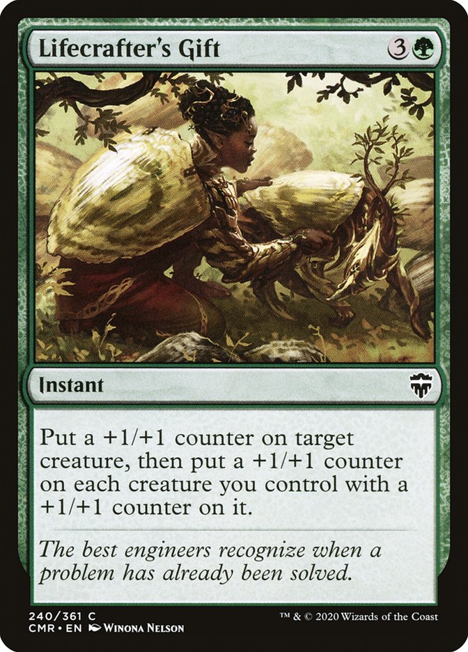 Lifecrafter's Gift [Commander Legends] - The Mythic Store | 24h Order Processing
