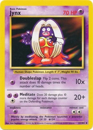 Jynx (31/102) [Base Set Unlimited] - The Mythic Store | 24h Order Processing