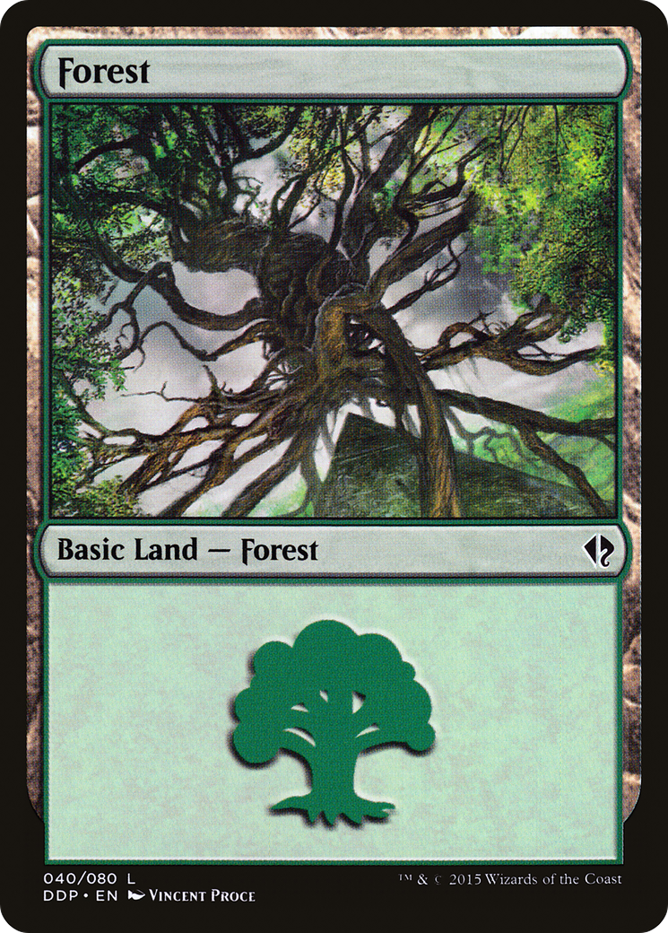 Forest (40) [Duel Decks: Zendikar vs. Eldrazi] - The Mythic Store | 24h Order Processing