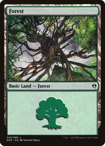Forest (40) [Duel Decks: Zendikar vs. Eldrazi] - The Mythic Store | 24h Order Processing