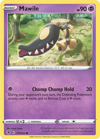 Mawile (119/264) [Sword & Shield: Fusion Strike] - The Mythic Store | 24h Order Processing