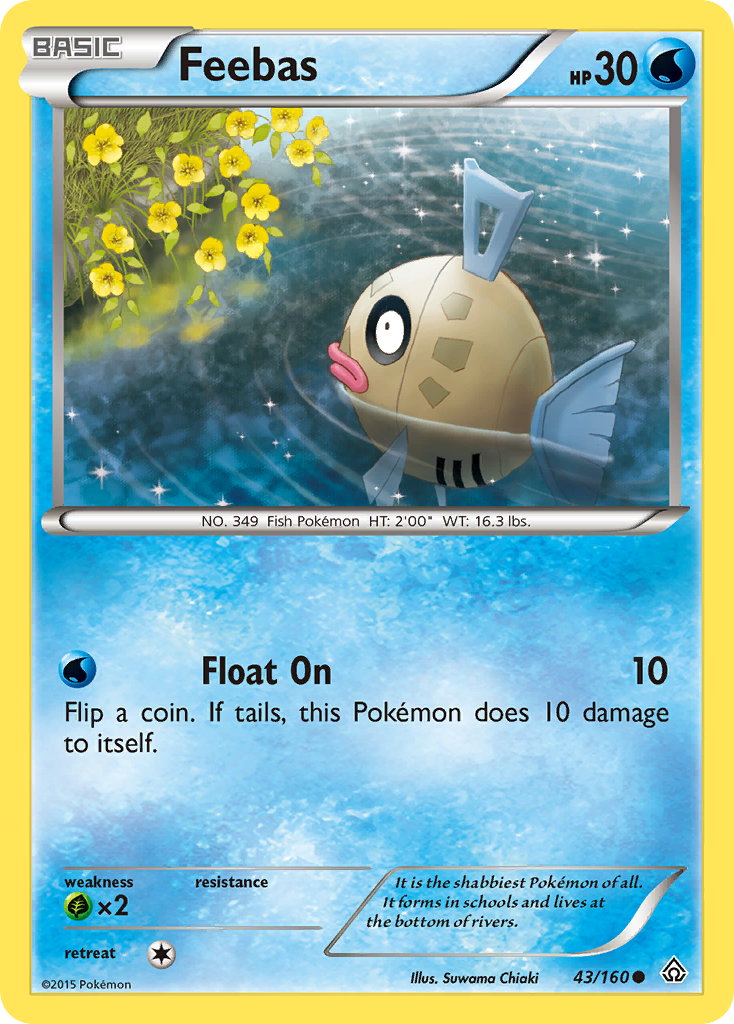 Feebas (43/160) [XY: Primal Clash] - The Mythic Store | 24h Order Processing
