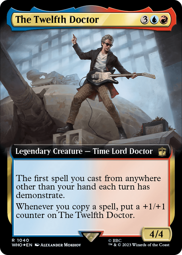 The Twelfth Doctor (Extended Art) (Surge Foil) [Doctor Who] - The Mythic Store | 24h Order Processing