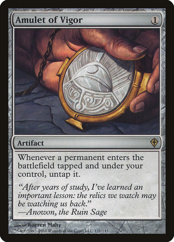 Amulet of Vigor [Worldwake] - The Mythic Store | 24h Order Processing