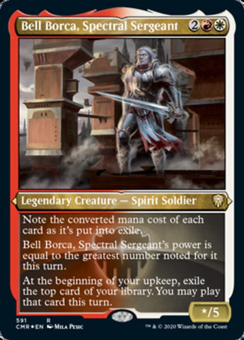 Bell Borca, Spectral Sergeant (Etched) [Commander Legends] - The Mythic Store | 24h Order Processing