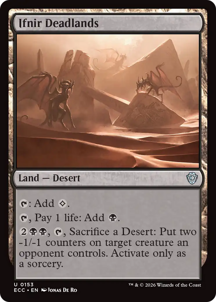 Ifnir Deadlands [Lorwyn Eclipsed Commander] - The Mythic Store | 24h Order Processing