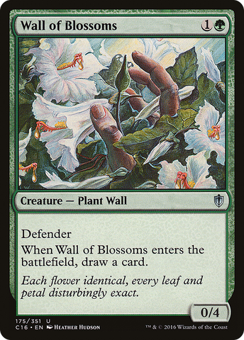 Wall of Blossoms [Commander 2016] - The Mythic Store | 24h Order Processing