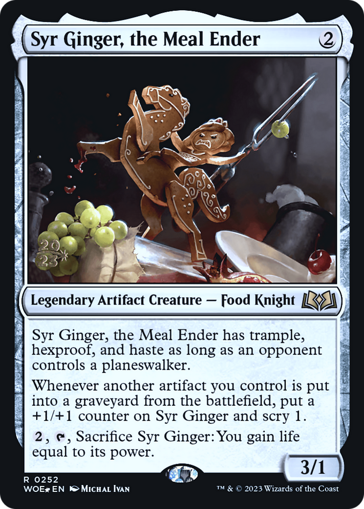 Syr Ginger, the Meal Ender [Wilds of Eldraine Prerelease Promos] - The Mythic Store | 24h Order Processing