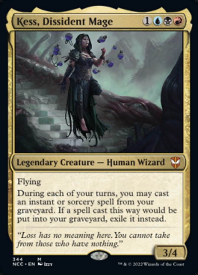 Kess, Dissident Mage [Streets of New Capenna Commander] - The Mythic Store | 24h Order Processing