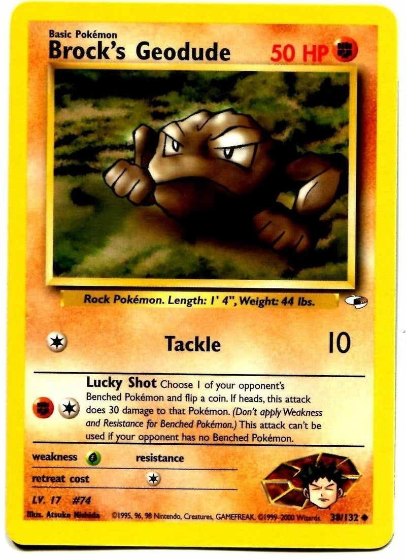 Brock's Geodude (38/132) [Gym Heroes Unlimited] - The Mythic Store | 24h Order Processing