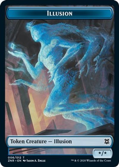 Illusion // Pegasus Double-Sided Token [Challenger Decks 2021 Tokens] - The Mythic Store | 24h Order Processing