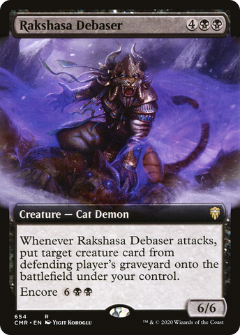Rakshasa Debaser (Extended Art) [Commander Legends] - The Mythic Store | 24h Order Processing