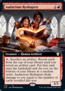 Audacious Reshapers (Extended Art) [Commander 2021] - The Mythic Store | 24h Order Processing