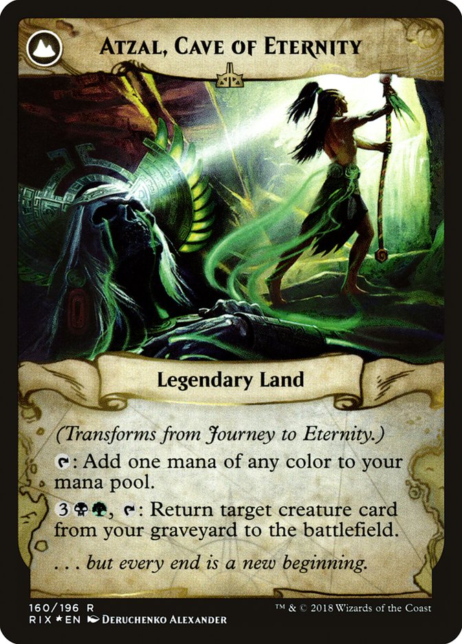 Journey to Eternity // Atzal, Cave of Eternity [Rivals of Ixalan Prerelease Promos] - The Mythic Store | 24h Order Processing