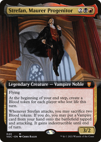 Strefan, Maurer Progenitor (Extended Art) [Innistrad: Crimson Vow Commander] - The Mythic Store | 24h Order Processing