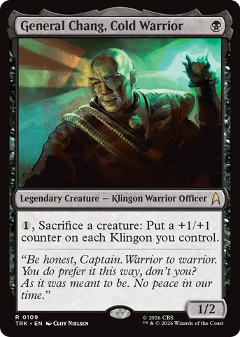 General Chang, Cold Warrior [Star Trek] - The Mythic Store | 24h Order Processing