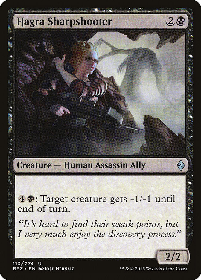 Hagra Sharpshooter [Battle for Zendikar] - The Mythic Store | 24h Order Processing