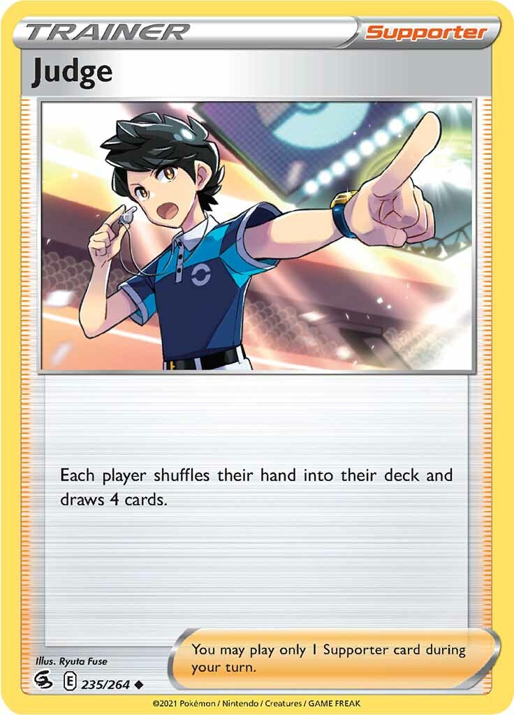 Judge (235/264) [Sword & Shield: Fusion Strike] - The Mythic Store | 24h Order Processing
