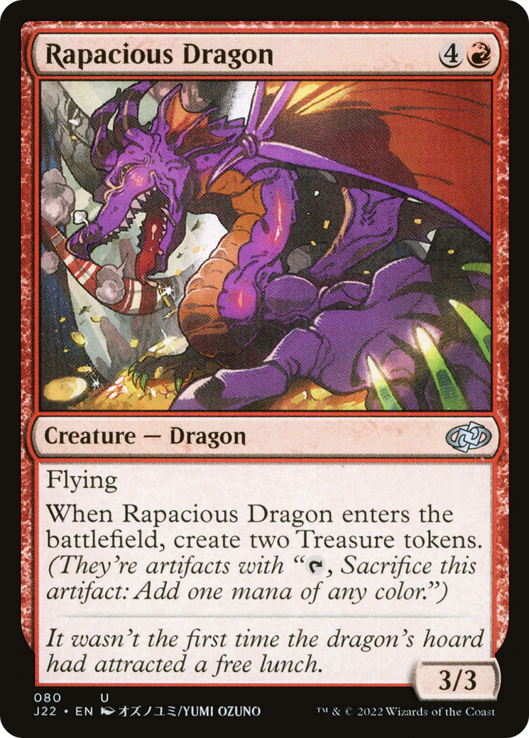 Rapacious Dragon [Jumpstart 2022] - The Mythic Store | 24h Order Processing
