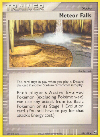 Meteor Falls (89/107) [EX: Deoxys] - The Mythic Store | 24h Order Processing