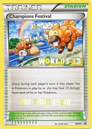 Champions Festival (BW95) (2013 Top Thirty Two) [Black & White: Black Star Promos] - The Mythic Store | 24h Order Processing