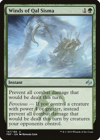 Winds of Qal Sisma [Fate Reforged] - The Mythic Store | 24h Order Processing