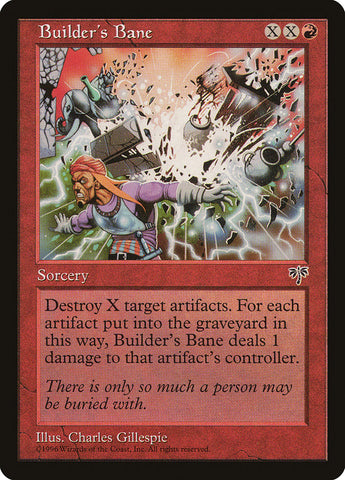 Builder's Bane [Mirage] - The Mythic Store | 24h Order Processing