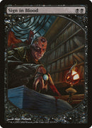 Sign in Blood [Magic Player Rewards 2010] - The Mythic Store | 24h Order Processing