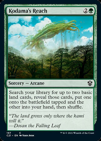 Kodama's Reach [Commander 2021] - The Mythic Store | 24h Order Processing