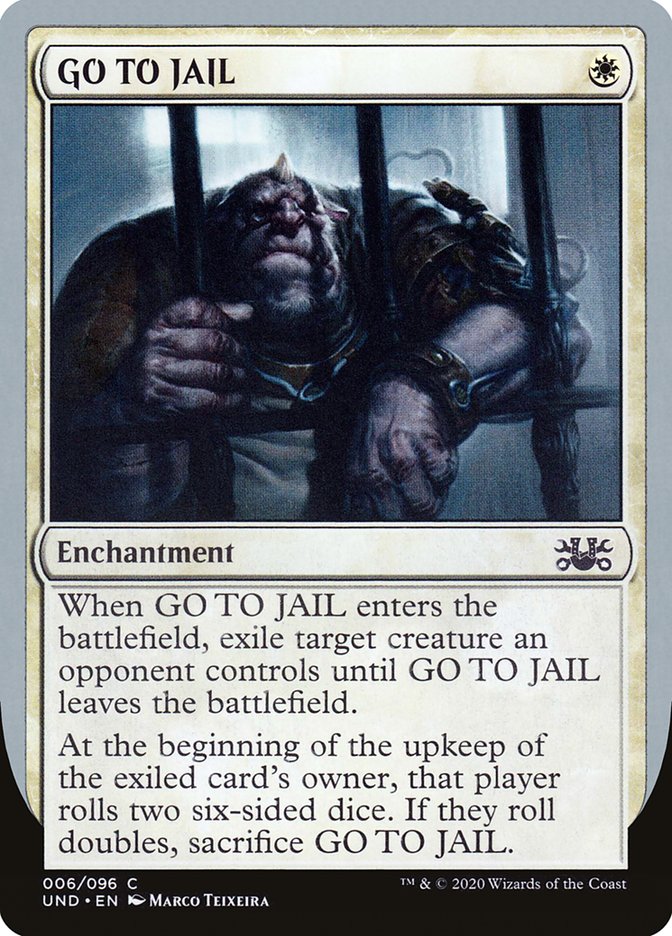 GO TO JAIL [Unsanctioned] - The Mythic Store | 24h Order Processing