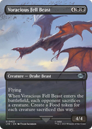 Voracious Fell Beast (Borderless Alternate Art) [The Lord of the Rings: Tales of Middle-Earth] - The Mythic Store | 24h Order Processing
