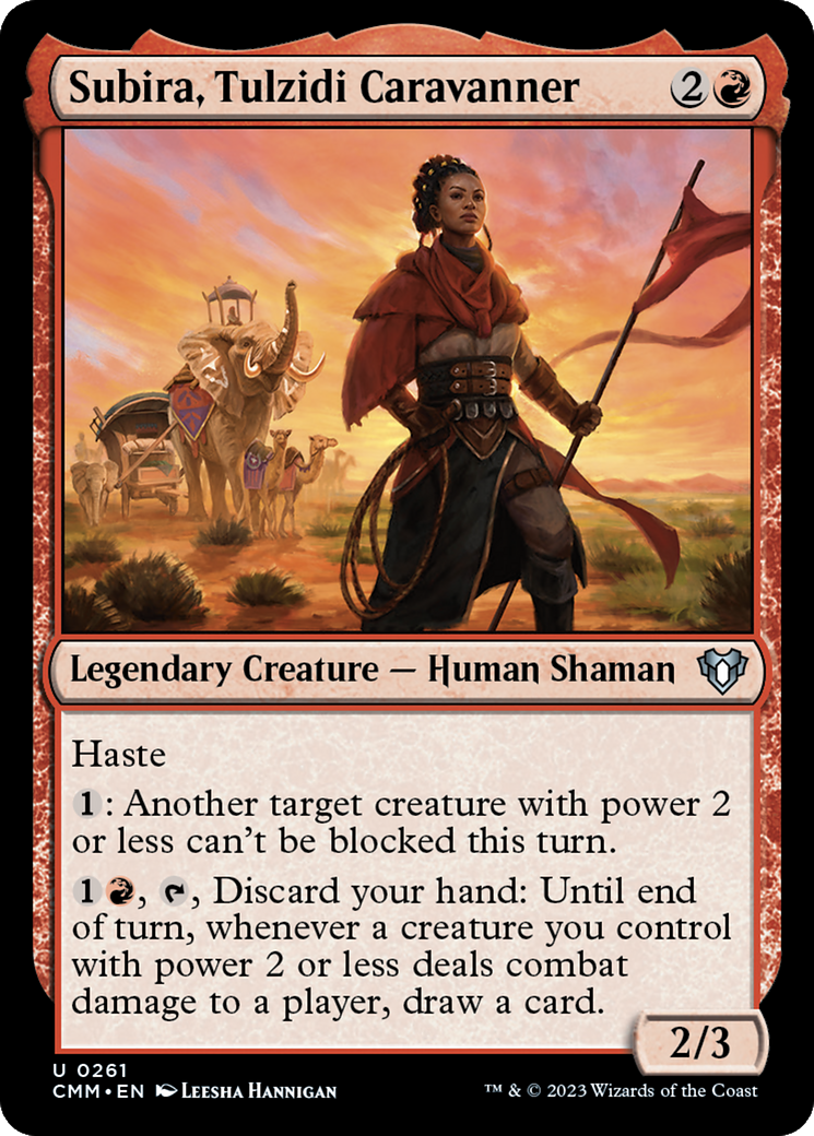 Subira, Tulzidi Caravanner [Commander Masters] - The Mythic Store | 24h Order Processing