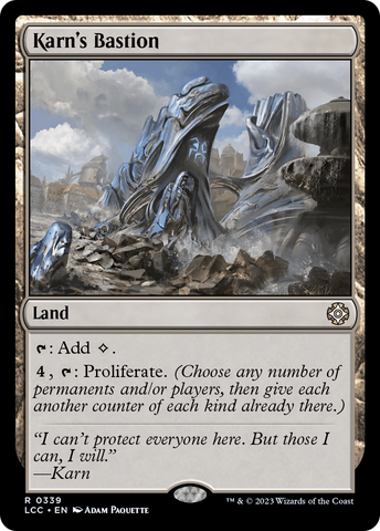 Karn's Bastion [The Lost Caverns of Ixalan Commander] - The Mythic Store | 24h Order Processing