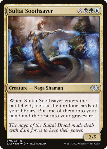 Sultai Soothsayer [Double Masters 2022] - The Mythic Store | 24h Order Processing