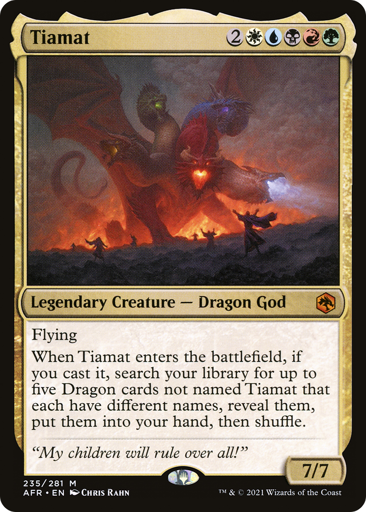 Tiamat [Dungeons & Dragons: Adventures in the Forgotten Realms] - The Mythic Store | 24h Order Processing