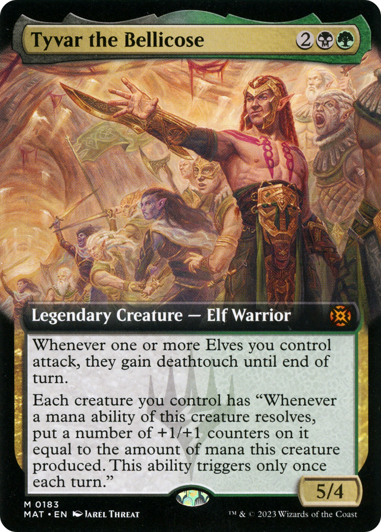 Tyvar the Bellicose (Extended Art) [March of the Machine: The Aftermath] - The Mythic Store | 24h Order Processing