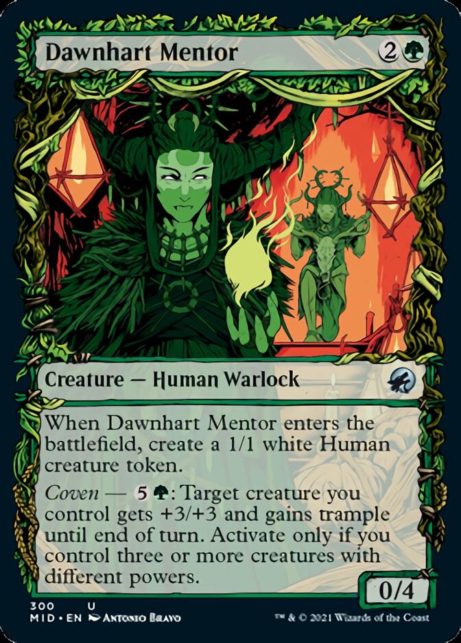 Dawnhart Mentor (Showcase Equinox) [Innistrad: Midnight Hunt] - The Mythic Store | 24h Order Processing