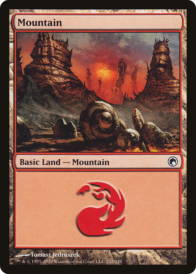 Mountain (242) [Scars of Mirrodin] - The Mythic Store | 24h Order Processing