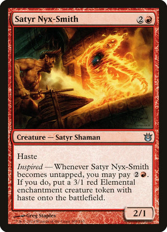 Satyr Nyx-Smith [Born of the Gods] - The Mythic Store | 24h Order Processing