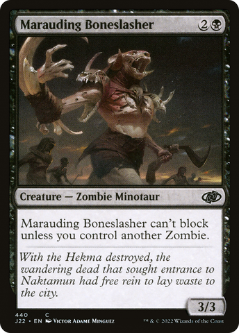 Marauding Boneslasher [Jumpstart 2022] - The Mythic Store | 24h Order Processing