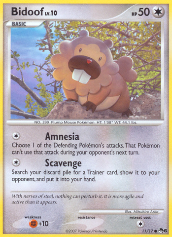 Bidoof (11/17) [POP Series 6] - The Mythic Store | 24h Order Processing