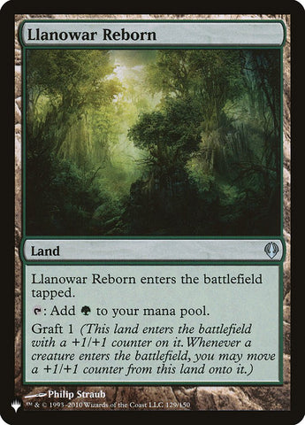 Llanowar Reborn [The List] - The Mythic Store | 24h Order Processing