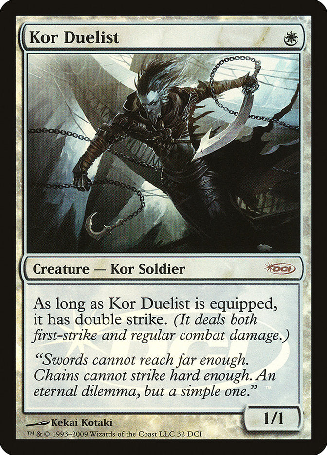 Kor Duelist [Wizards Play Network 2009] - The Mythic Store | 24h Order Processing