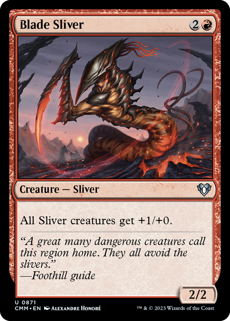 Blade Sliver [Commander Masters] - The Mythic Store | 24h Order Processing