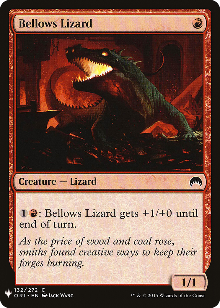 Bellows Lizard [Mystery Booster] - The Mythic Store | 24h Order Processing