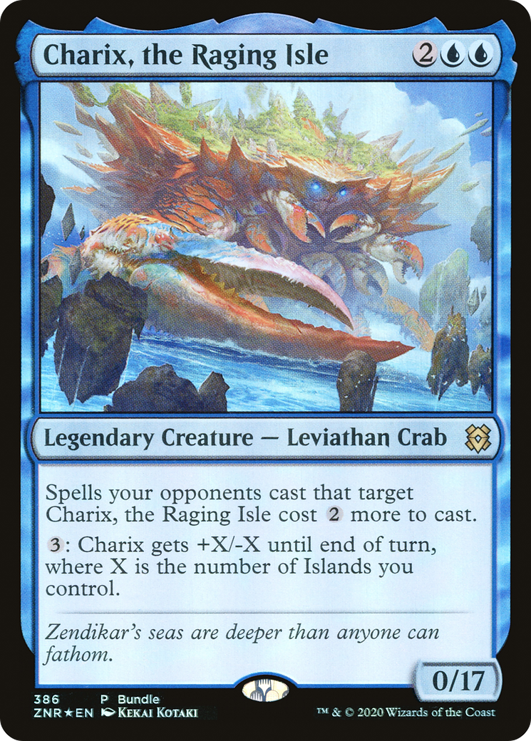 Charix, the Raging Isle (386) [Zendikar Rising Promos] - The Mythic Store | 24h Order Processing