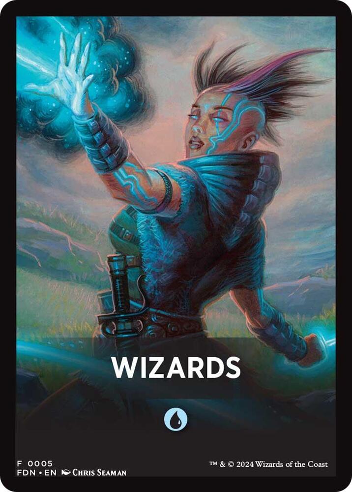 Wizards Theme Card [Foundations Jumpstart Front Cards] - The Mythic Store | 24h Order Processing