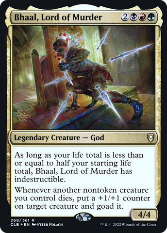 Bhaal, Lord of Murder [Commander Legends: Battle for Baldur's Gate Prerelease Promos] - The Mythic Store | 24h Order Processing