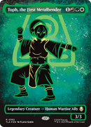 Toph, the First Metalbender (Borderless) (Neon Ink Foil) [Avatar: The Last Airbender] - The Mythic Store | 24h Order Processing